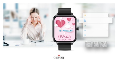 Smartwatch Giewont Czarny GW230-2