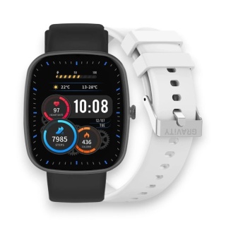 Smartwatch Gravity Czarny 2 Paski GT18-10