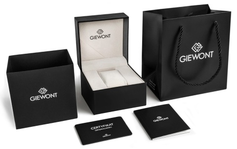 Zegarek Męski Giewont Chronograph Sapphire Brązowo Zielony GW3520-A6